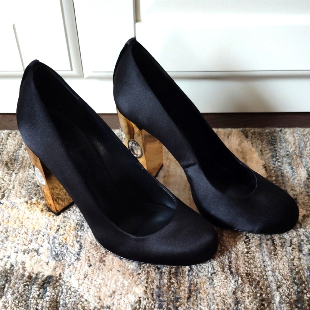 Tory Burch Ciara High Heel Pump - Fabric Satin